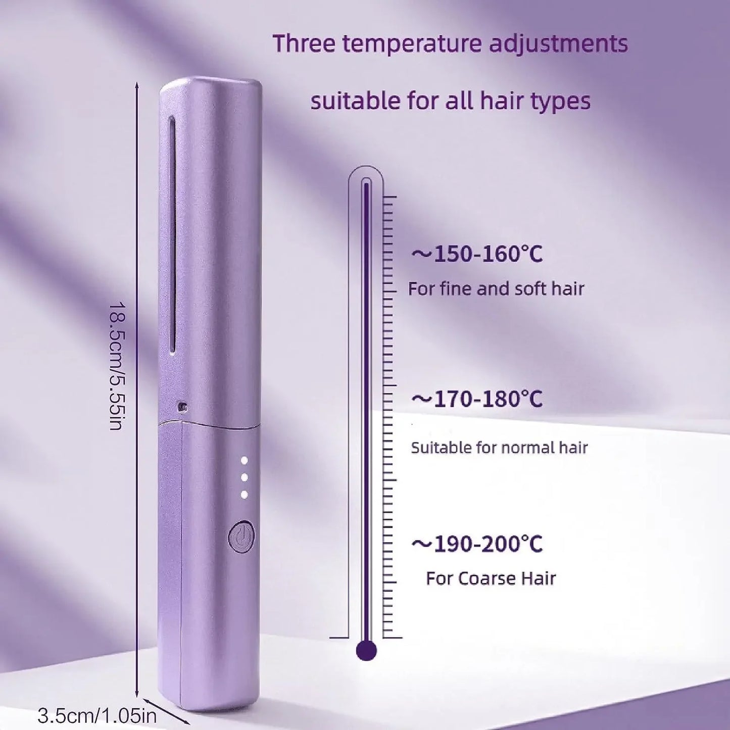 Wireless Hair Hot Comb