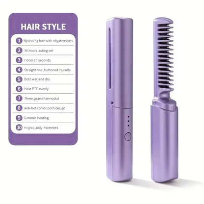 Wireless Hair Hot Comb